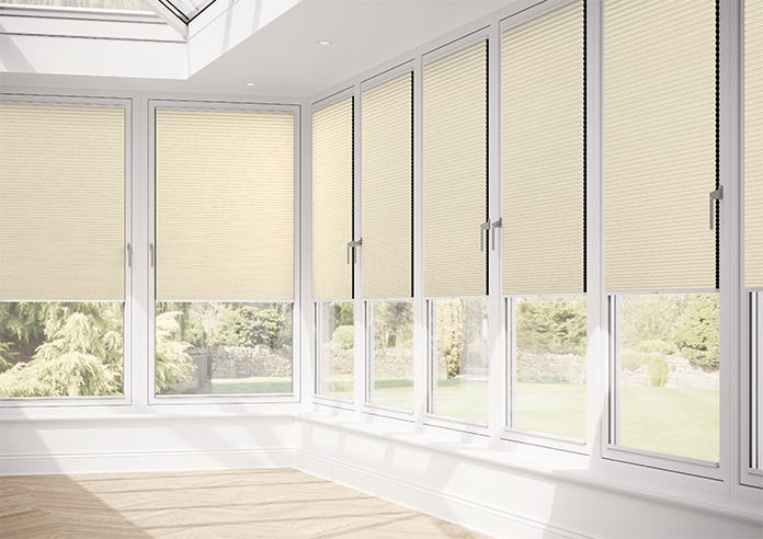 Umbra (Blackout), Papyrus - Stick Fit Honeycomb Blind - Image 13